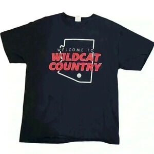 Arizona Wildcats Bear Down Tee Shirt Large